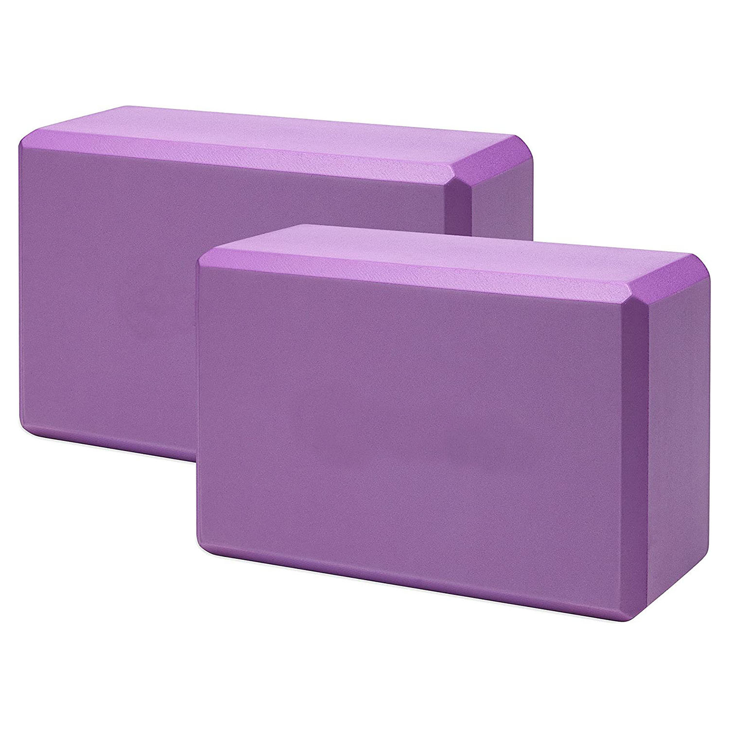 TEMU 2pcs Soft Non-slip Foam Yoga Block - Perfect For Pilates, Meditation & Yoga!