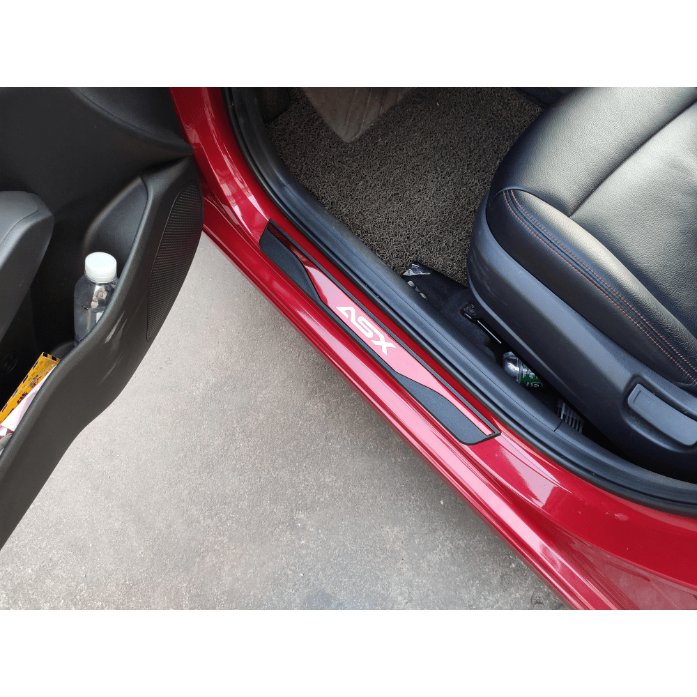4 Stück Auto Türschweller Schutzfolie, Tür Einstiegsleiste Trim Cover, Auto  Innenraum Zubehör Kick Panels Für Asx 2015-2022 Zubehör - Auto - Temu  Switzerland