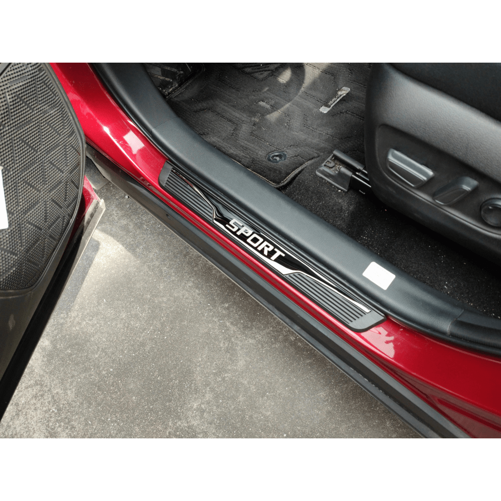 4 Stück Auto Einstiegsleisten Schutz für Mazda, Auto Tür Schritt