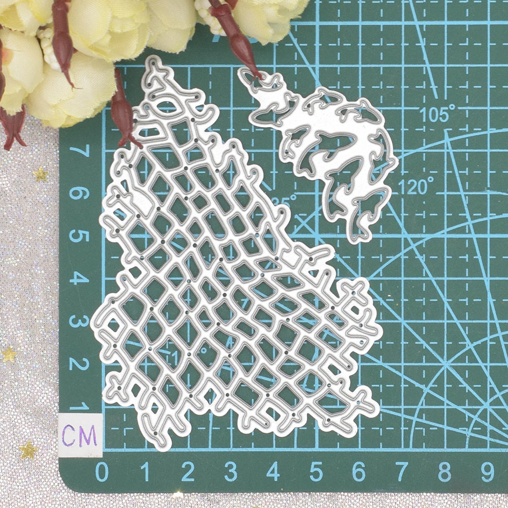 Fishing Net Decoration Die Cuts For Card Making Fishing Net