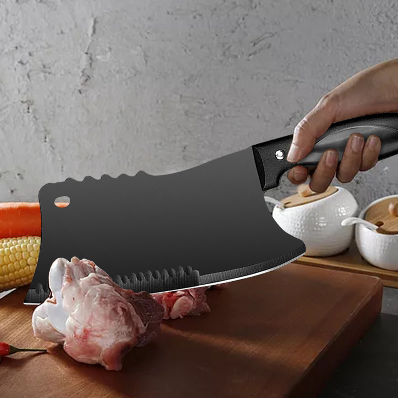 Bone Crusher Ax Heavy Duty Chopper Bone Cutter Knife Bone Crusher Stainless  Steel Kitchen Knife Bone Chopping Axe Cooking Tool - Temu