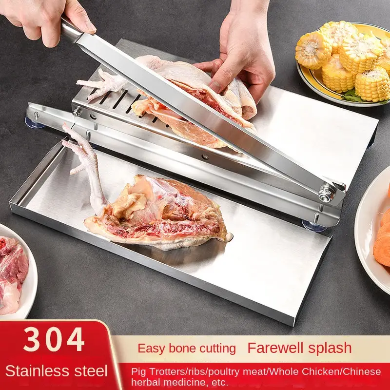 Premium Stainless Steel Frozen Meat Slicer Perfect For - Temu