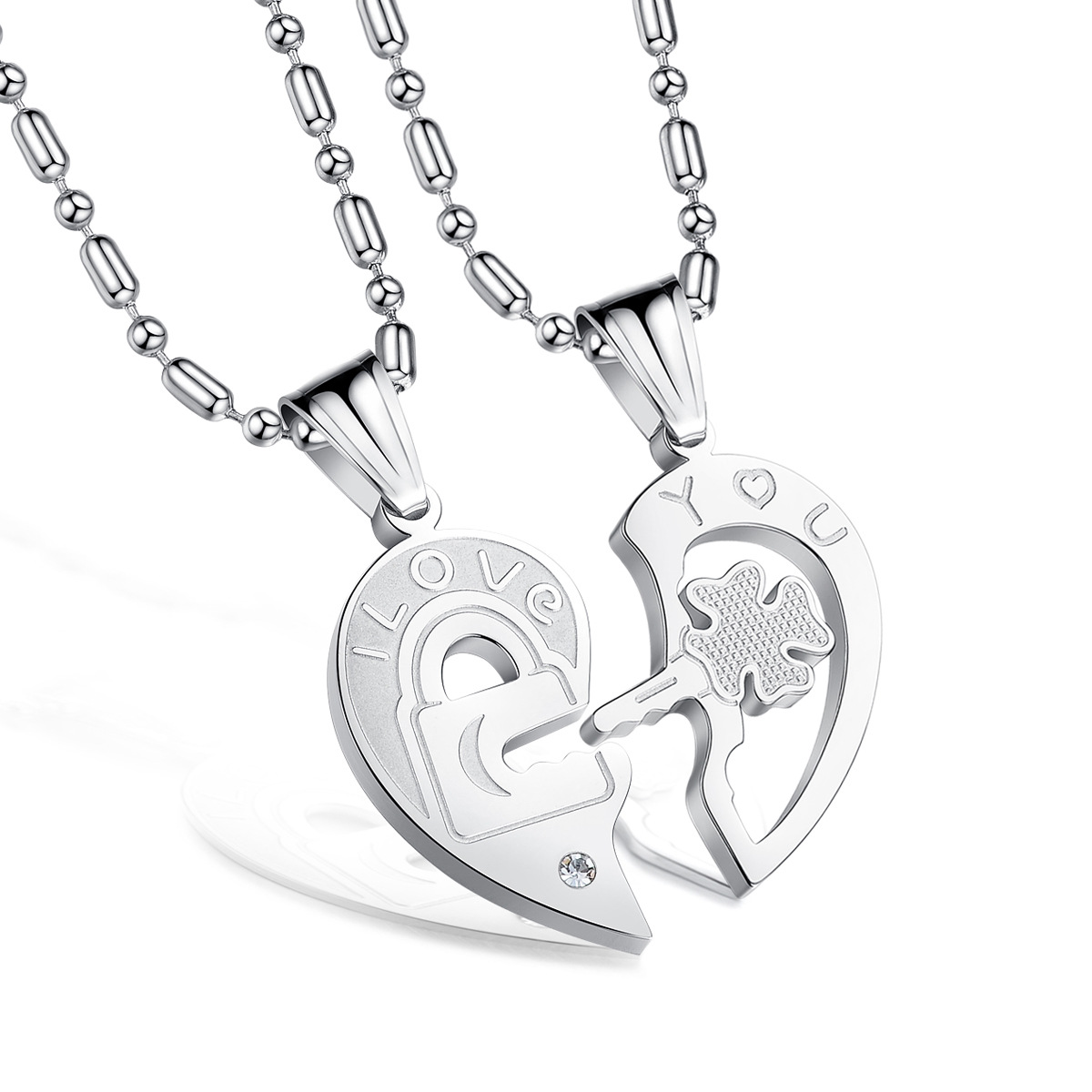 korean couple necklace, korean couple necklace Suppliers and