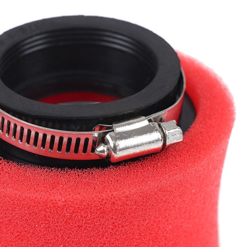 Black and Red Foam Air Filter 35mm 38mm 42mm 45mm 48mm 50mm 60mm