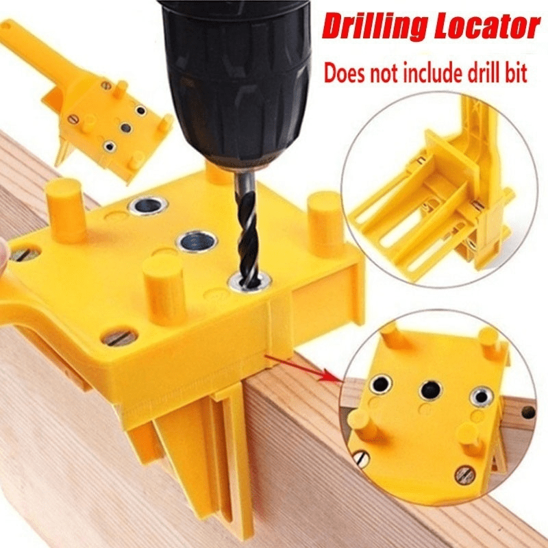 

Upgrade Your Woodworking Projects With This Handheld Drill Guide And Hole Saw Tool Set!