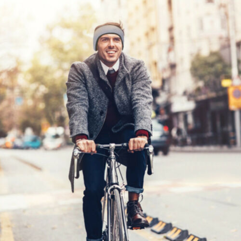 MeLtor Paraorecchie, Senza Bloccare Il Suono, Impermeabile paraorecchie  uomo Pieghevole Caldo Antivento, per Moto Bike sci viaggio in esecuzione