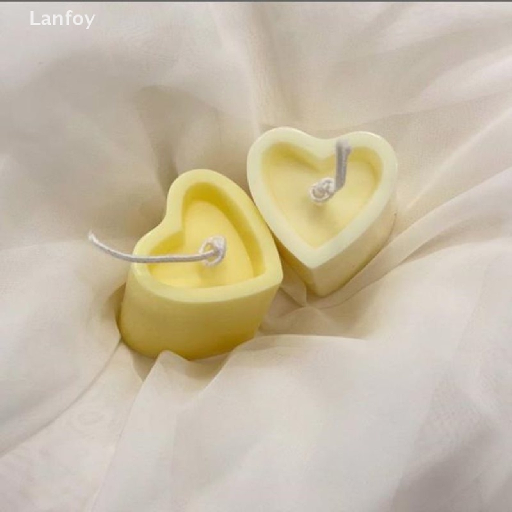 1pc, Hand In Hand Heart shaped Scented Candle Silicone Mold, Soap Mold Clay  Mold For DIY