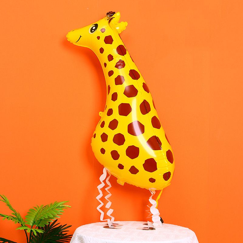 1pc 33 Inch Oversized Cute Walking Giraffe Balloon Birthday Gift Decoration  Party Balloon | High-quality & Affordable | Temu