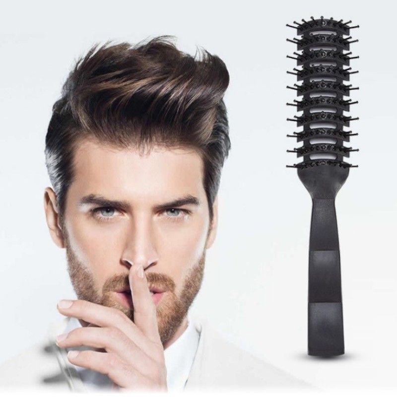 1pc Men Hair Brush Hairdressing Salon Barber Anti Static Heat Comb Hair Wig  Styling Tool Comb Brush Healthy Massage Tools | Shop The Latest Trends |  Temu