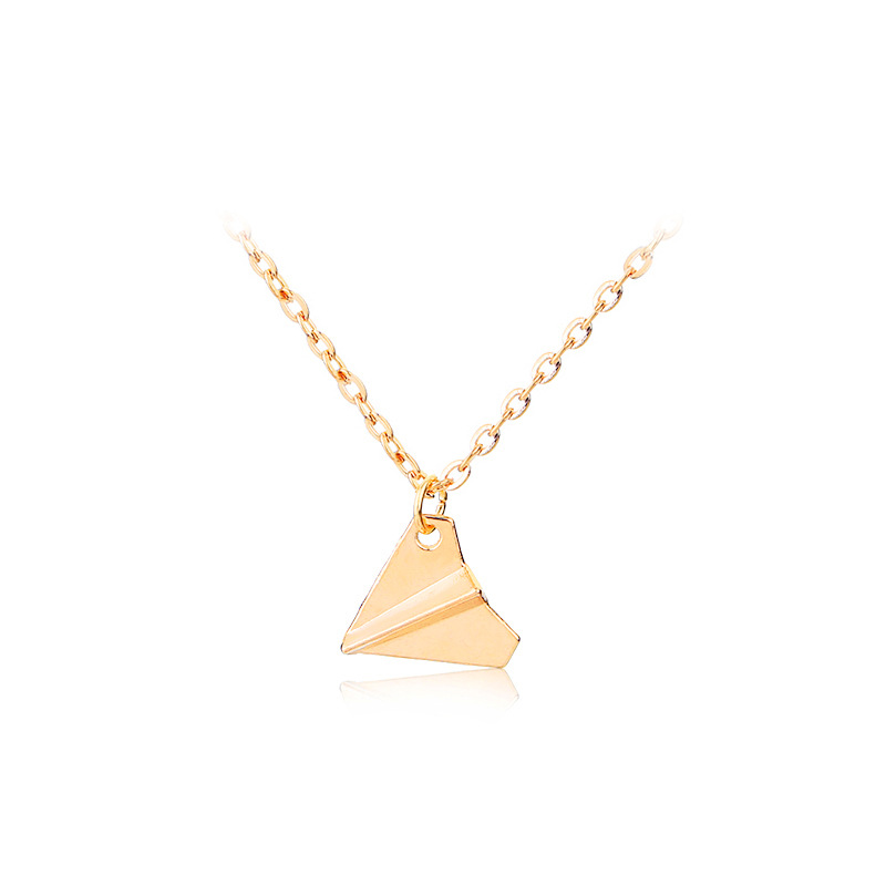 Paper Airplane Necklace — Freckle Eye Fancy