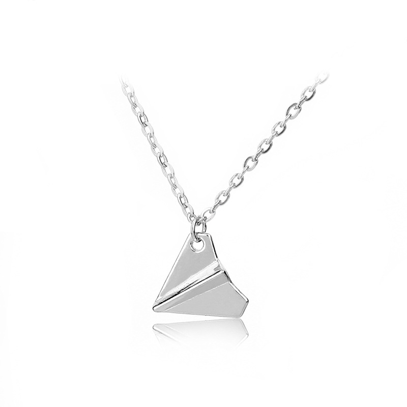 Paper Airplane Necklace - Temu Mexico