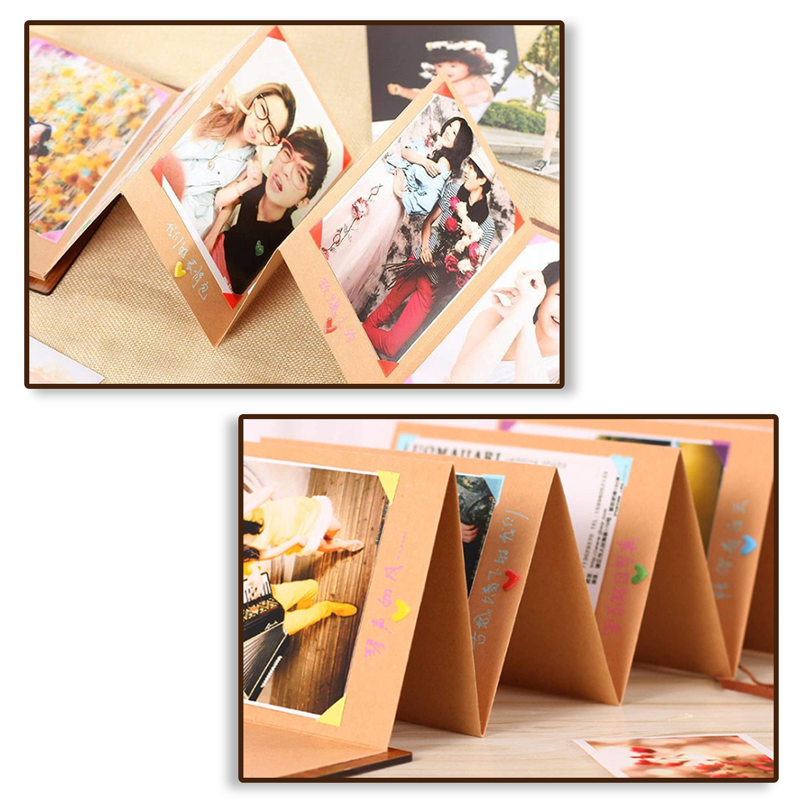 A5 Scrapbook 30 Pages Photo Albums Craft Paper Diy Square - Temu