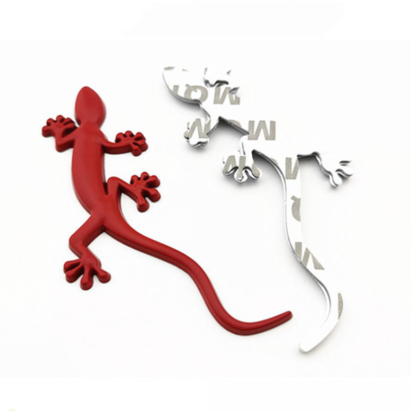 1 Stück 3d Metall Gecko Eidechse Abzeichen Logo Aufkleber - Temu Germany