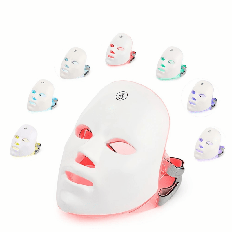White Plastic Face Masks (12)