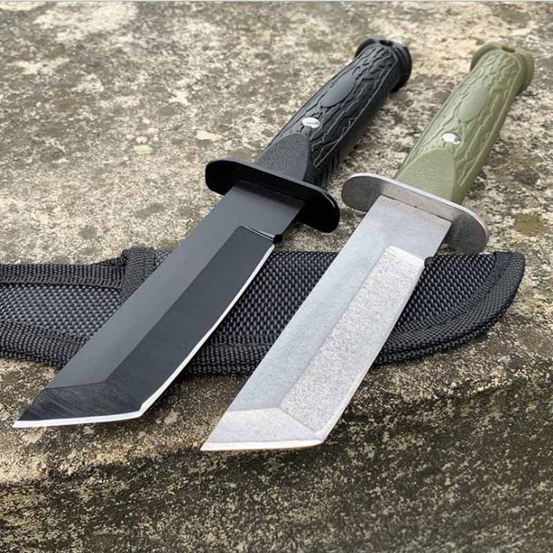 Premium Full Tang Fixed Blade With Durable Nylon Sheath Perfect For Hunting  And Camping, Today's Best Daily Deals