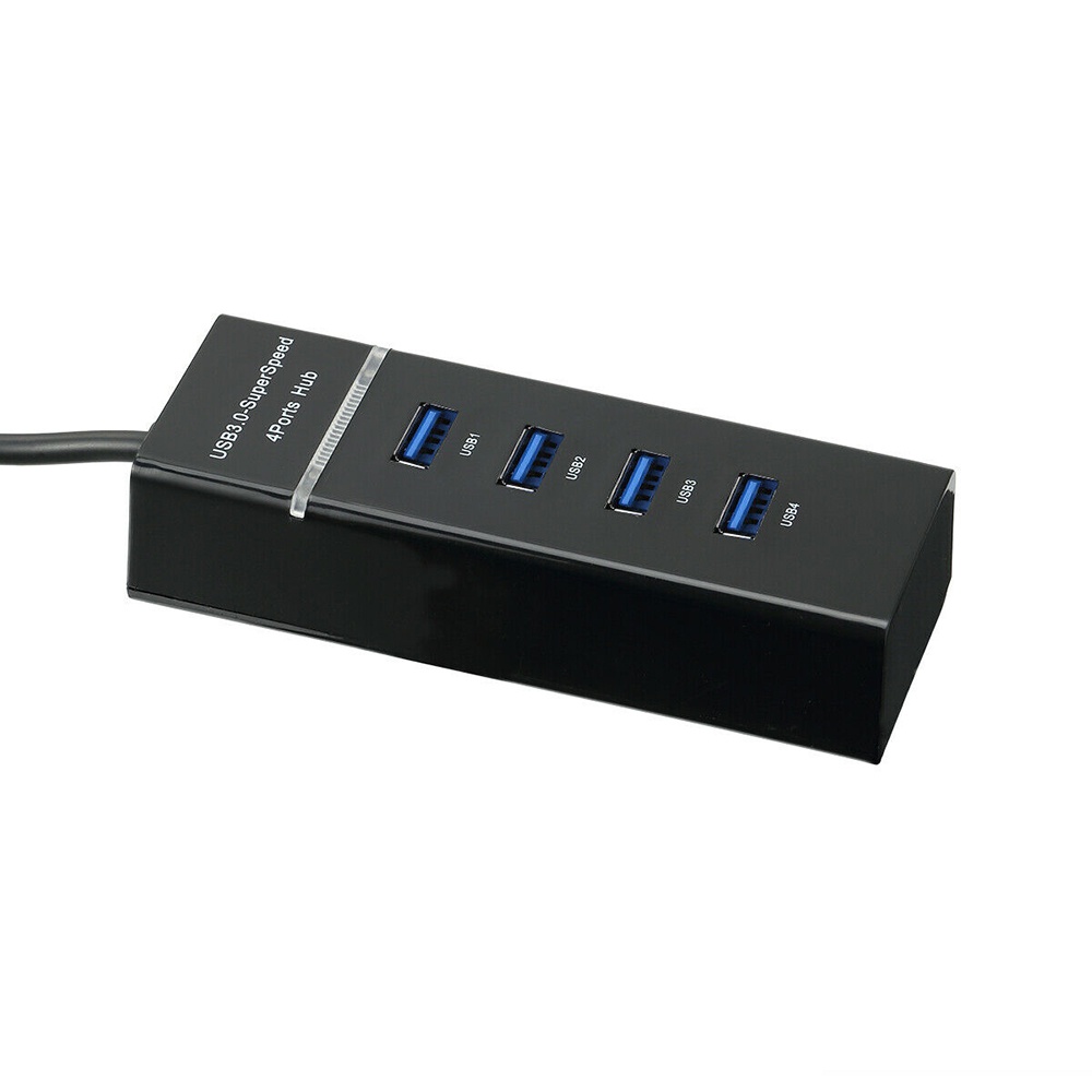 Concentrador USB 30 aleación de aluminio Transferencia de datos rápida  Expansor de puerto USB múltiple Sin demora segura para PC para el hogar para  impresora ANGGREK