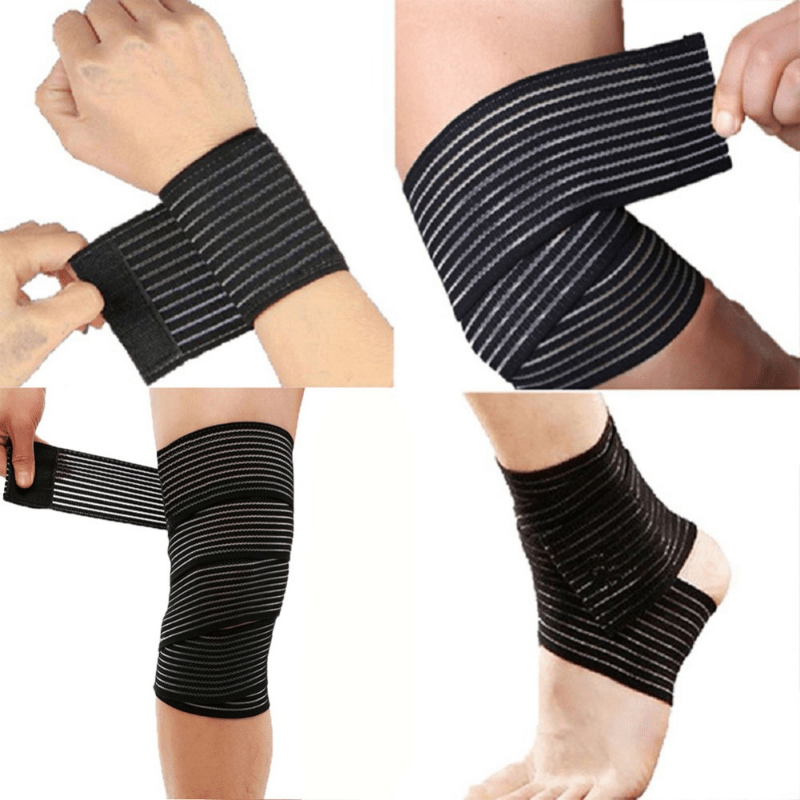 Elastic Compression Bandage Joint Support Belt: Knee Ankle - Temu