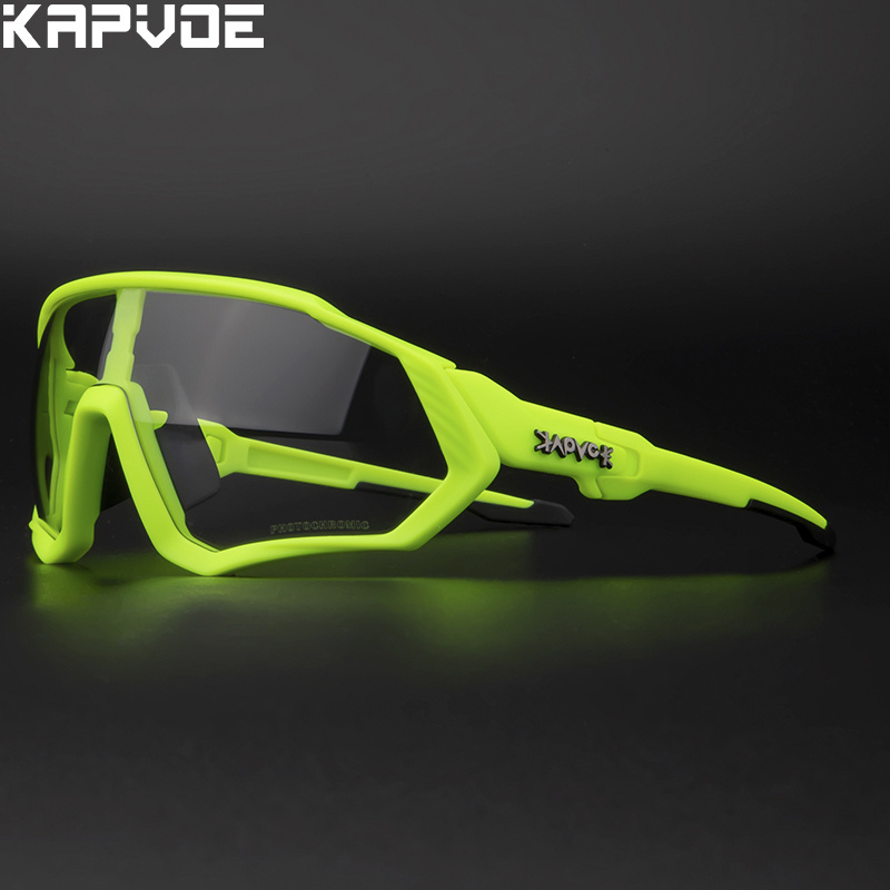 KAPVOE Lunettes Photochromiques Lunette Cyclisme Homme Femmes Velo Route  Soleil Sport VTT Running Course a Pied Base-ball Golf Football Protection :  : Sports et Loisirs