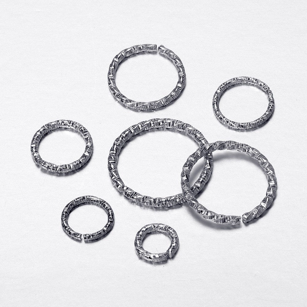 Shop UNICRAFTALE 50pcs 12mm Twist Round Jumps Rings Open Connector Rings  Stainless Steel Metal Jump Ring Jewelry Connectors for DIY Jewelry Making  Stainless Steel Color for Jewelry Making - PandaHall Selected