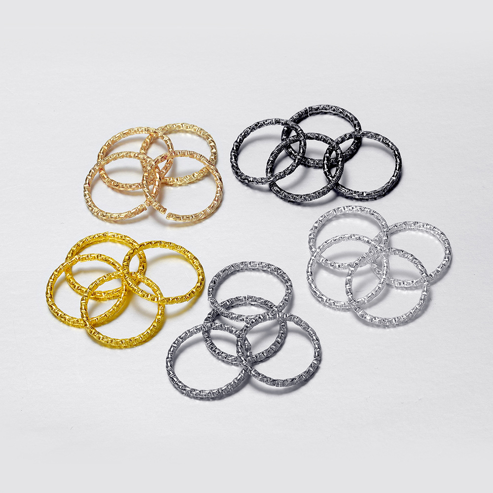Open Jump Rings Split Rings Connectors Colorful Alloy Jump - Temu