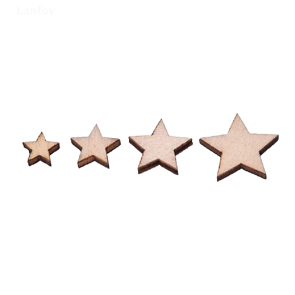 Wooden Stars Shape Wood Stars Pieces Blank Wood Pieces - Temu