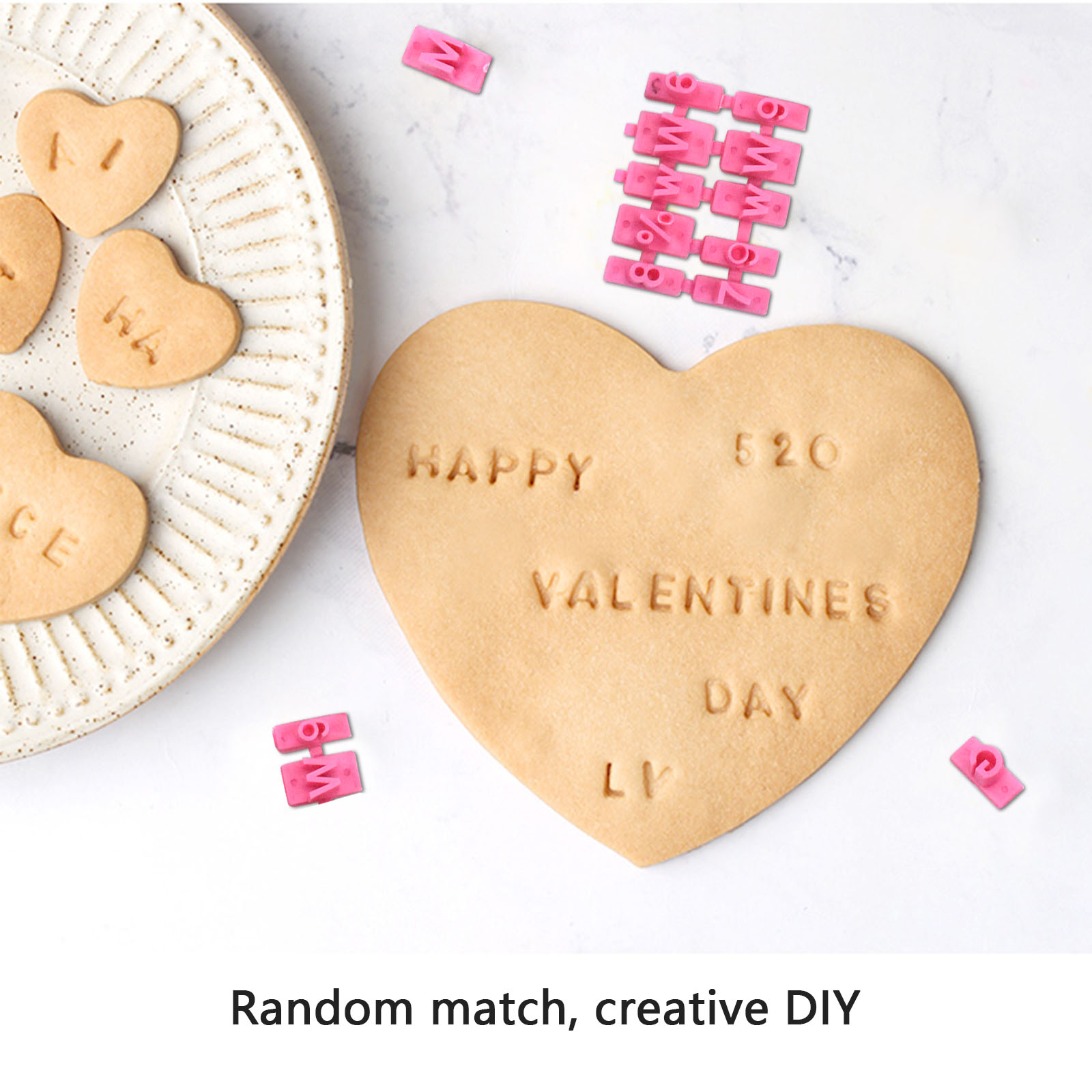 How to use fondant LV STAMP SET