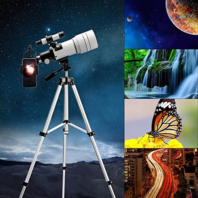 explore the universe with our high definition 70mm aperture refractor telescope perfect for adults and kids details 5