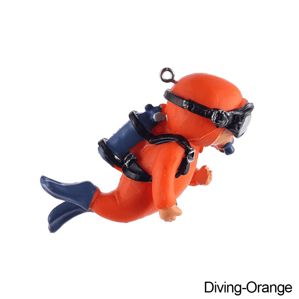 Balacoo Diver Figurine 8 Pcs Diver Model Fish Tank Decorations Toys  Miniature Figures Playset Resin Ornament Toy Room Child : : Toys &  Games