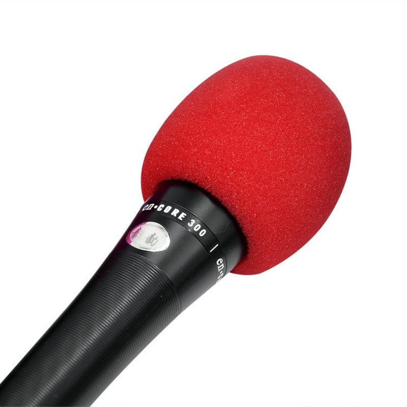 Acheter 5pcs haute qualité microphone mousse micro mousse couverture pour  studio interview karaoké