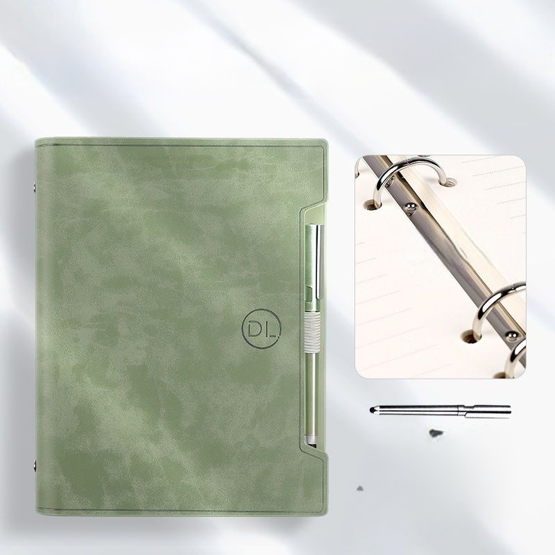 A5 B5 Cream Color Notebook 20 26 Holes Smart Ring Binder Loose Leaf Notebook  Study Supplies Writing Journal Note Taking -  Canada