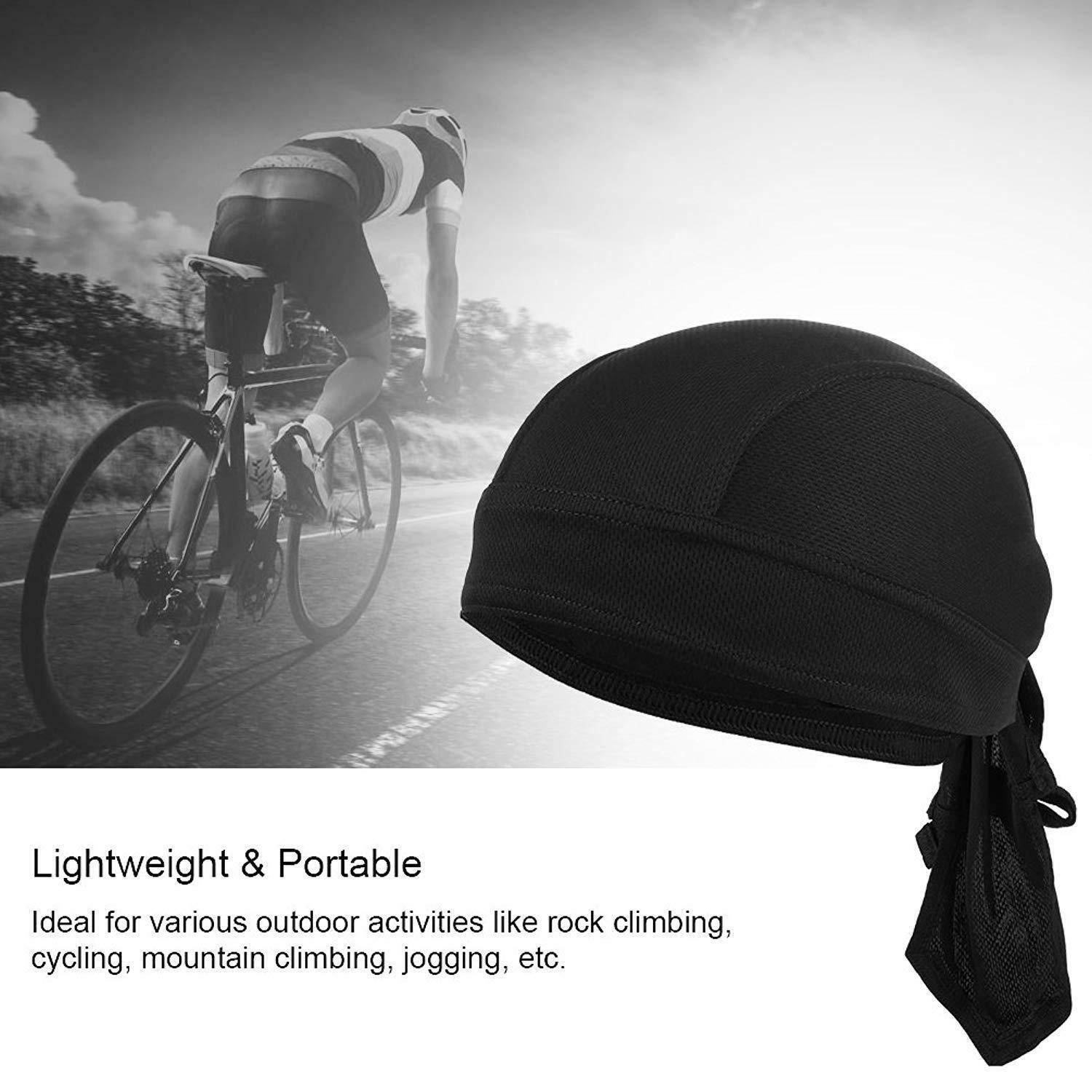 Men Cooling Skull Cap Helmet Liner Summer Quick Drying Cycling Sports  Beanie Hat