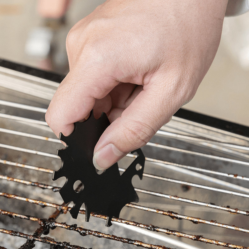 Bbq Grill Scraper, Grill Grate Cleaner, The Perfect Stocking Stuffer For  Griddle Cleaning & Camping Accessories - Dishwasher Safe & Bristle-free!  Cleaning Tools, Cleaning Accessories, Cleaning Supplies - Temu