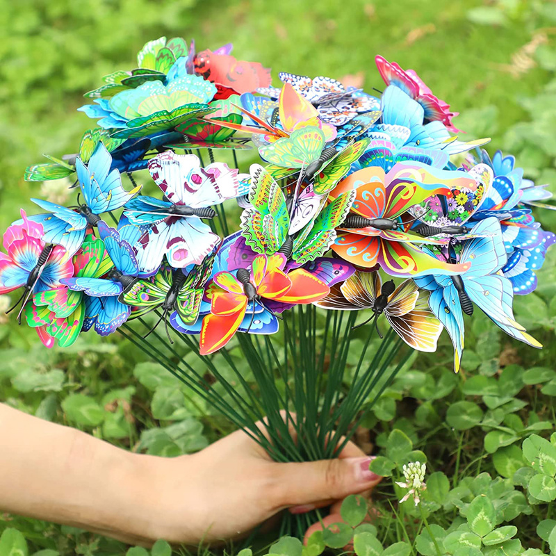 Whimsical Multicolor Butterfly Bouquet