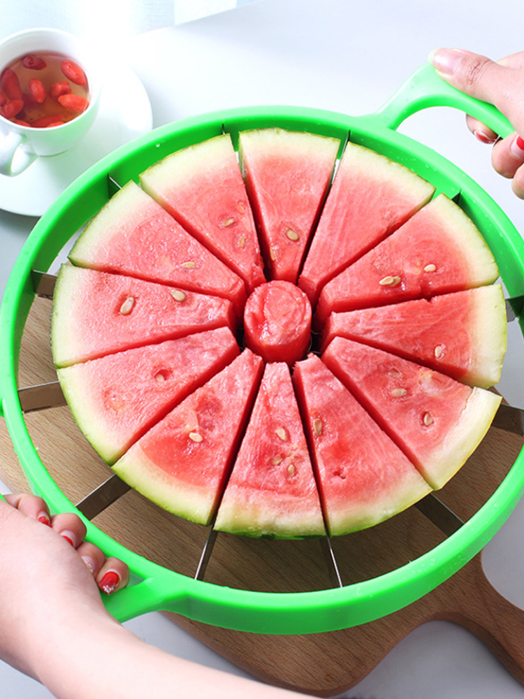 Watermelon Slicer Creative Watermelon Cutter Stainless Steel - Temu
