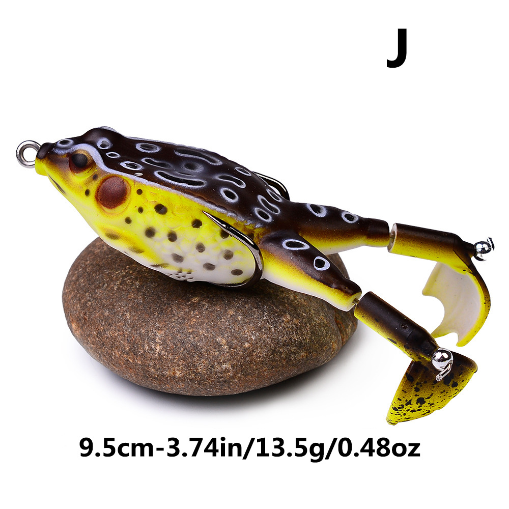 2022 Frog Snakehead Bait New Silicone Topwater Bass Frog Lure