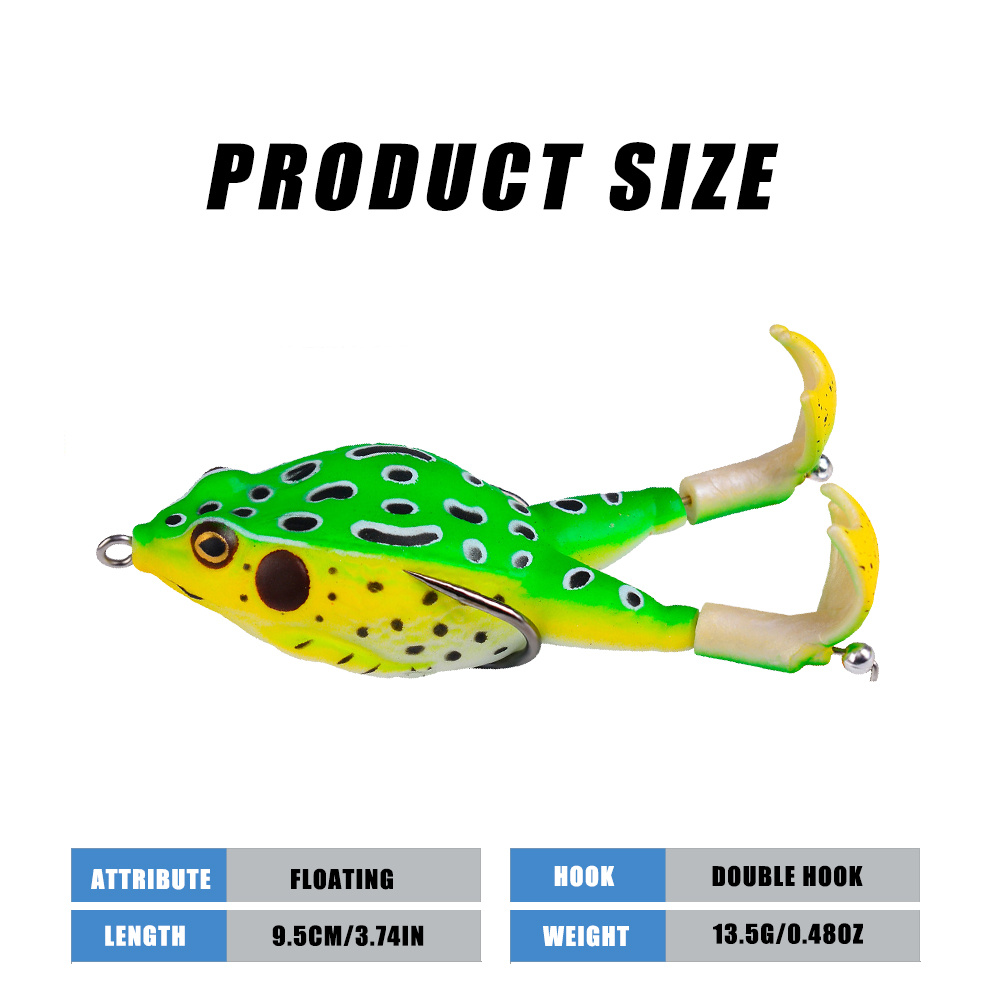 Premium Frog shaped Fishing Baits Storage Box Sharp Hooks - Temu Canada