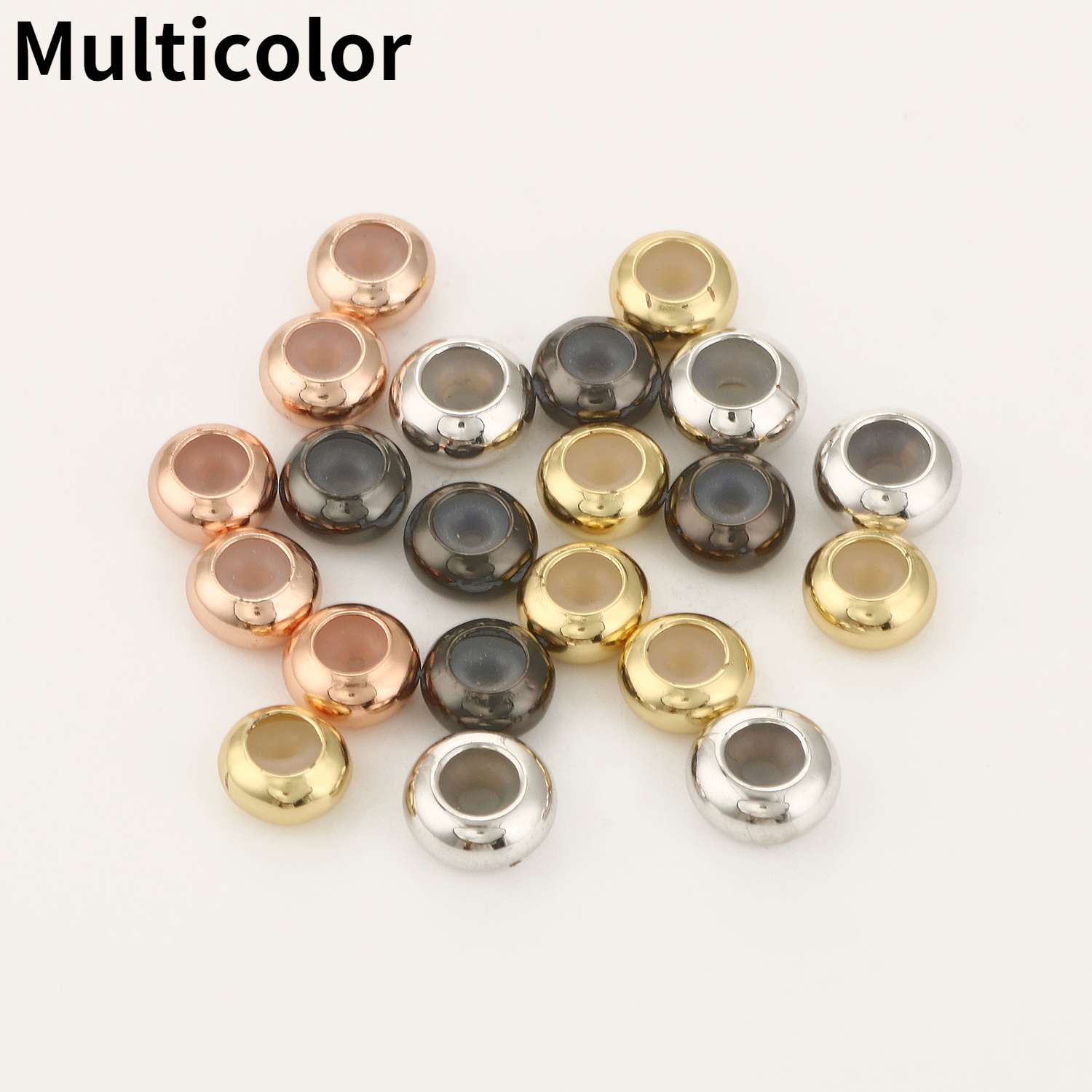 Lot Silicone Safety Bead Clip Stopper Beads Diy Charm For - Temu