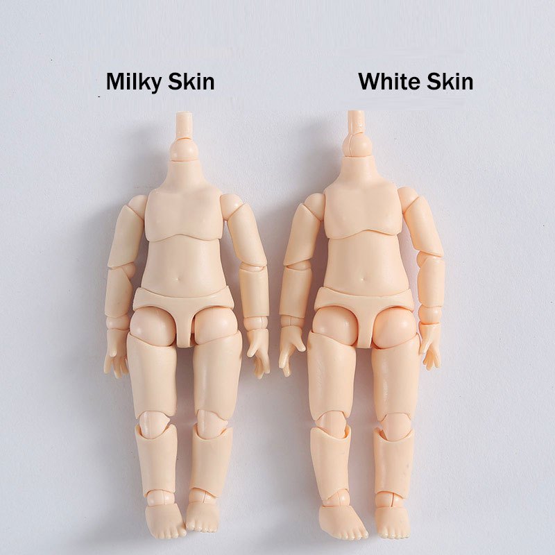 Action Doll Body Model Joints Toys Shoes Figure Spherical Joint Making  Repair DIY Head Flexible Mini 1:12 Scale Girls Kids