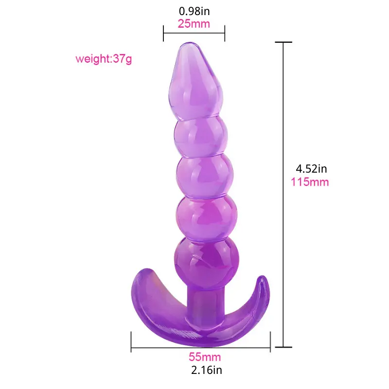 Soft Silicone Anal Plug Anus Stimulation Prostate Massage Sex Toys For Women Men Anal Dilator Sex Products Butt Plug