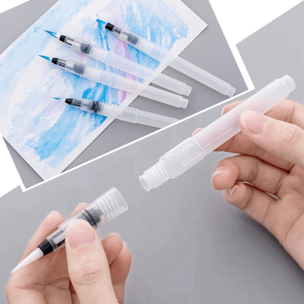 Watercolor Brush Pen Paint Water Color Brush Soft For - Temu