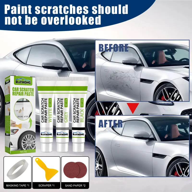 Car Scratch Repair Polish Cleaning Tools Fill Styling - Temu