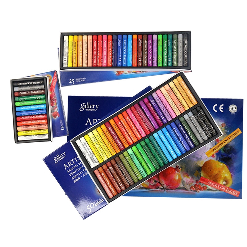 24/36/48color Oil Pastel Color Pencil Set Morandi Macaron Manga Colored  Charcoal Pencils Professional Artist Art Supply 유성색연필