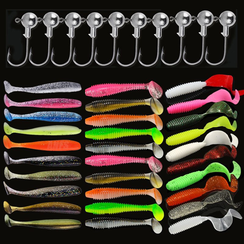 Soft Fishing Lures Artificial Worm Baits Freshwater - Temu