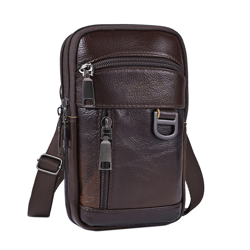 Men s Messenger Bag Mini Shoulder Saddle Bag