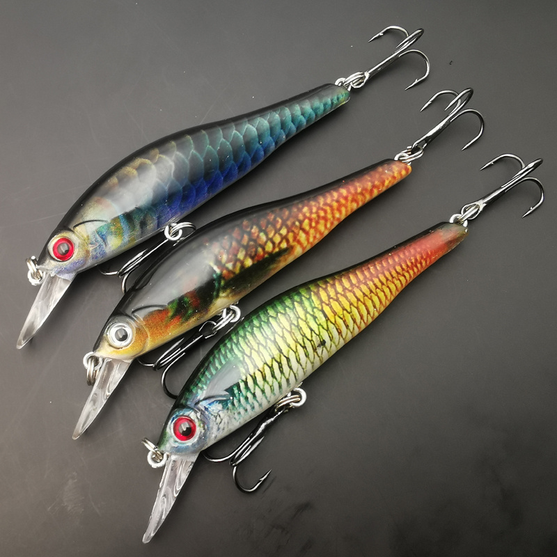 Hunthouse IBORN Minnow Fishing Lure 78&98&118mm Shallow Saltwater