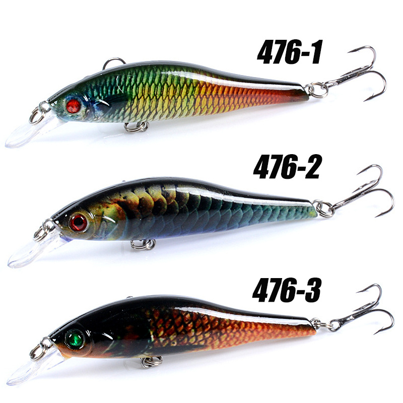 Factory Direct High Quality China Wholesale Eco-friendly Bionic Plastic  Fishing Lures 140mm Artificial Minnows Fishing Bait Stosh With Hooks $0.4  from Elangel International Industrial Limited