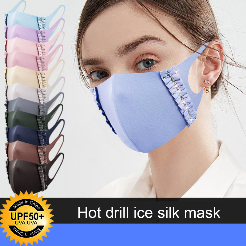 Summer Thin Ice Silk Mask: Breathable Sunscreen Perfect Hot - Temu