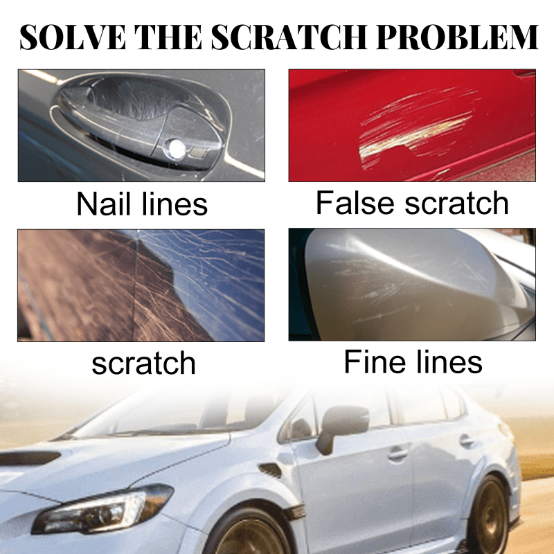 30ml Car Scratch Swirl Remover Anti Scratch Polishing Repair Wax Tool  Accessory