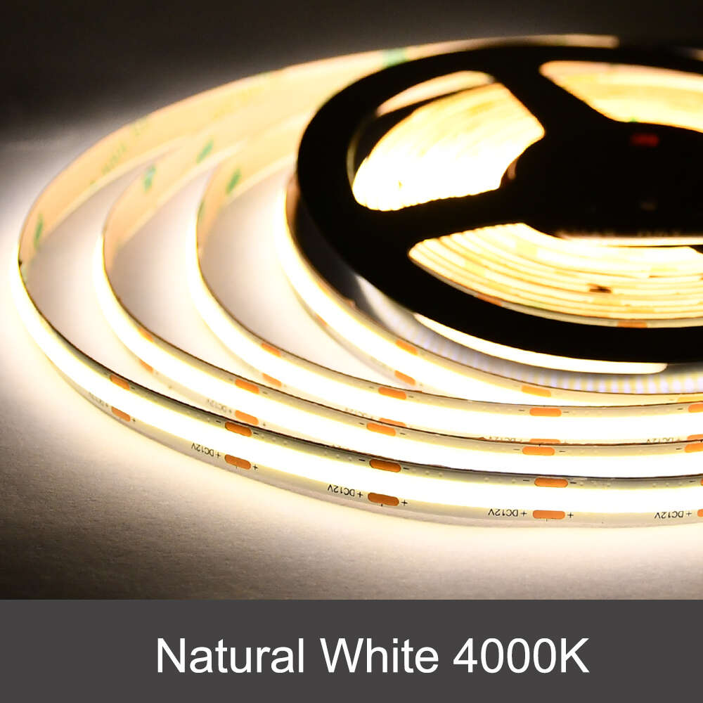 LED Strip Lights, 240 LEDs / M, Total 1200 LEDs 16.4 ft 5M LED Light Strip  2835 IP20 LED Tape Lights Super Bright for Bedroom - 4000K, Natural White