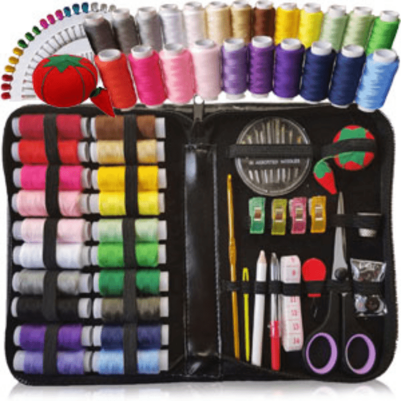 Dropship Sewing Kit For Adults Beginners With Needles; Thimble; Knitting  Tools & More; Craft Travel Supplies And Accessories to Sell Online at a  Lower Price